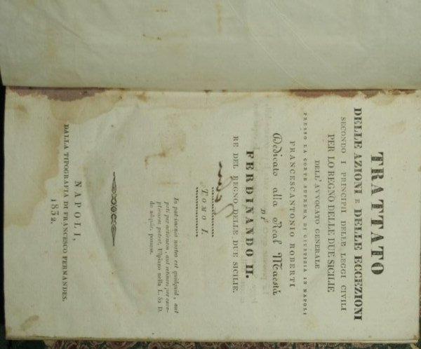 Trattato delle azioni e delle eccezioni secondo i principii delle …