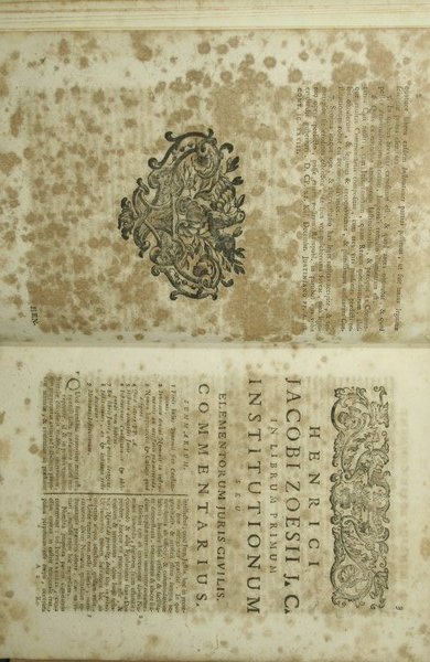 Henrici Jacobi Zoesii […] Commentarius ad Institutionum juris civilis libros …
