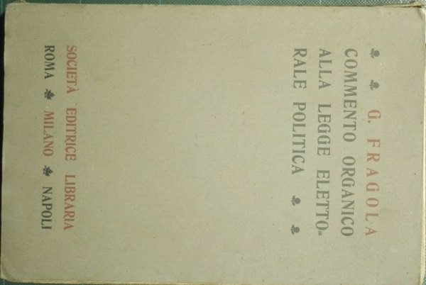 La legge elettorale politica