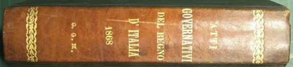 Leggi, decreti ed atti governativi pel Regno d'Italia. 1868