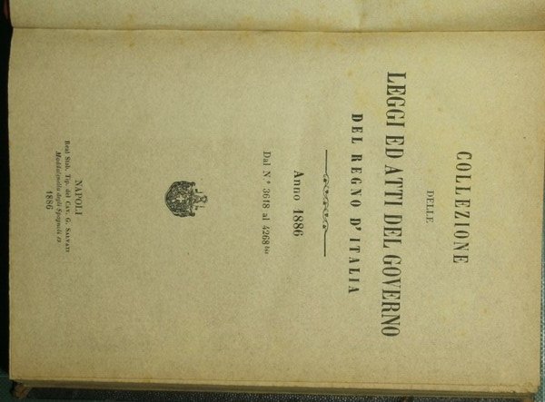 Collezioni delle leggi ed atti del governo del Regno d'Italia. …