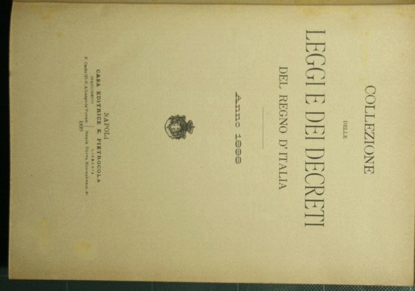 Collezione delle leggi e dei decreti del Regno d'Italia. Anno …