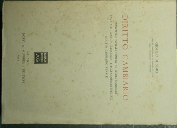 Diritto cambiario