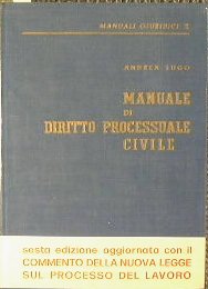 Manuale di Diritto processuale civile.