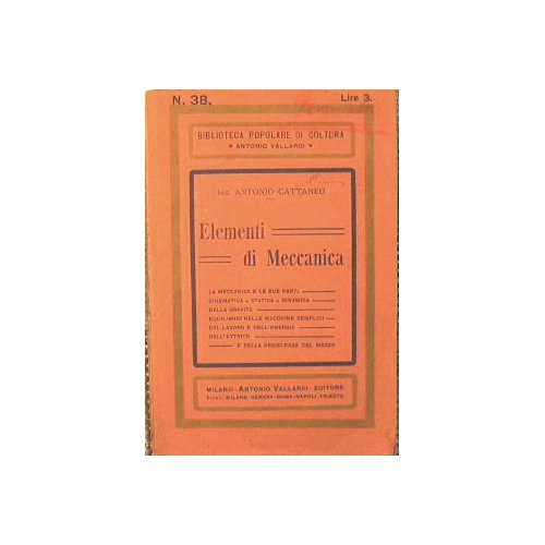 Elementi di Meccanica