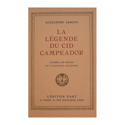 La Lègende du Cid Campeador