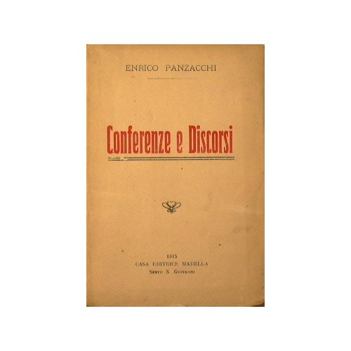 Conferenze e discorsi