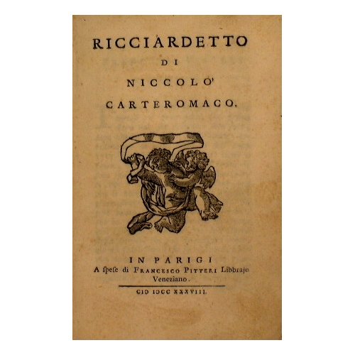 Ricciardetto di Niccolo Carteromaco