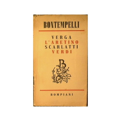 Verga l'Aretino Scarlatti Verdi