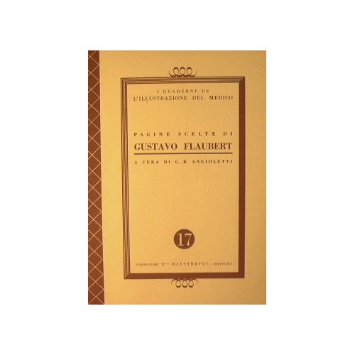 Pagine scelte di Gustavo Flaubert