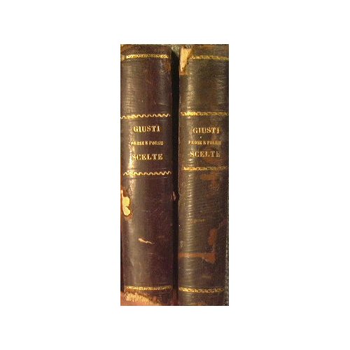 Prose scelte di Giuseppe Giusti