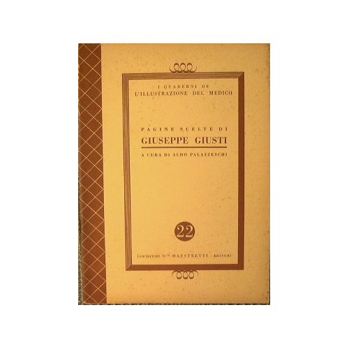 Pagine scelte di Giuseppe Giusti