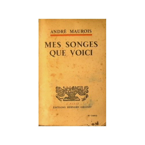 Mes songes que voici