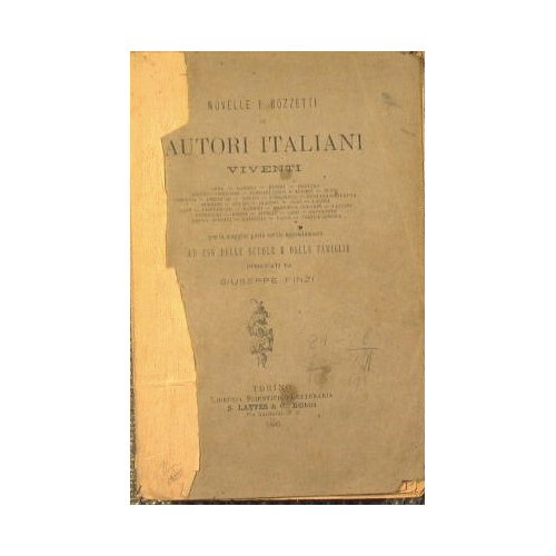 Novelle e bozzetti di Autori Italiani Viventi