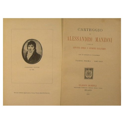 Carteggio di Alessandro Manzoni