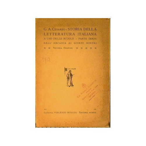 Storia della letteratura italiana