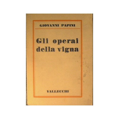 Gli operai della vigna