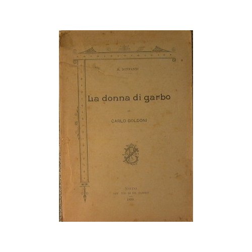 La donna di Garbo di Carlo Goldoni