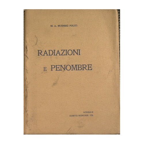 Radiazioni e penombre