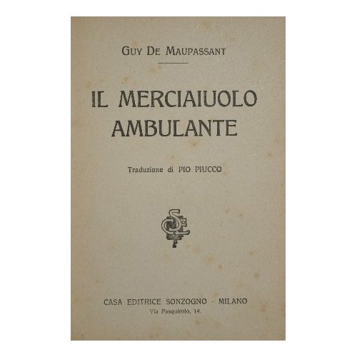 Il merciaiuolo ambulante