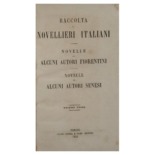 Raccolta di novellieri italiani