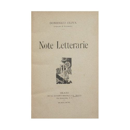 Note Letterarie