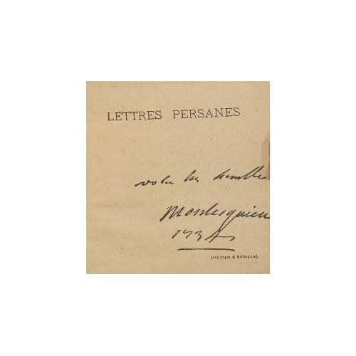 Lettres persanes