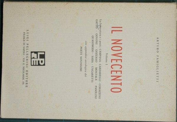 Il Novecento. Vol. I