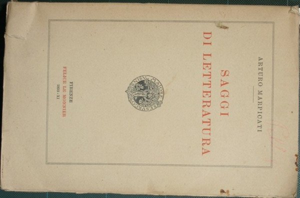 Saggi di letteratura