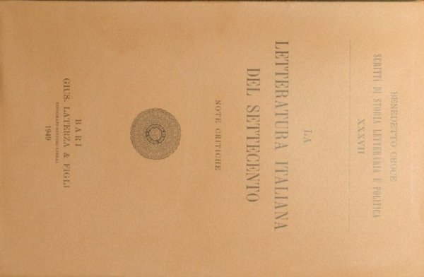 La letteratura italiana del Settecento