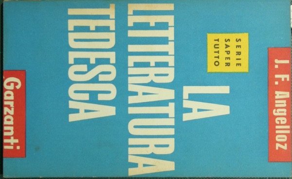 La letteratura tedesca