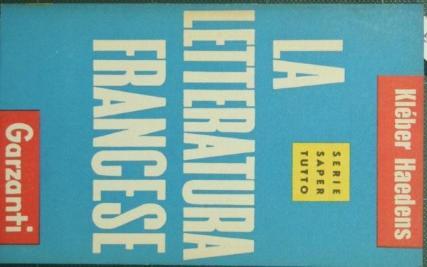 La letteratura francese