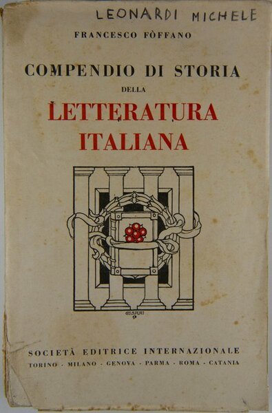 Compendio di storia della letteratura italiana