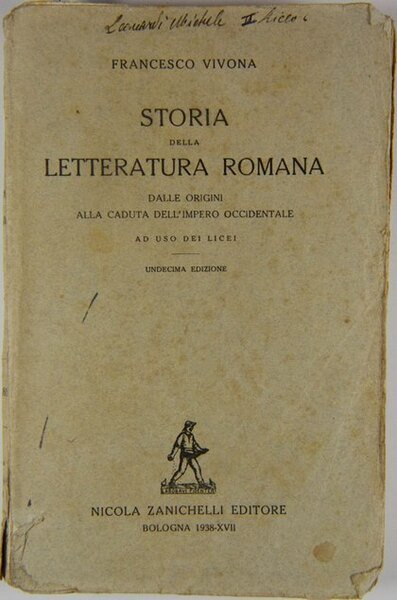 Storia della letteratura romana