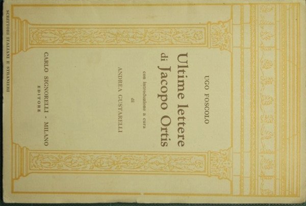 Ultime lettere di Jacopo Ortis