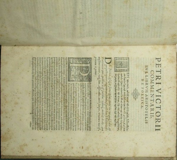 Petri Victorii Commentarii, in primum librum Aristotelis de Arte Poetarum