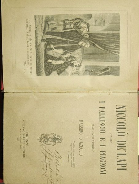 Niccolò de' Lapi ovvero I Palleschi e i Piagnoni