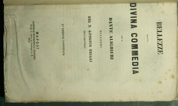 Bellezze della Divina commedia di Dante Alighieri