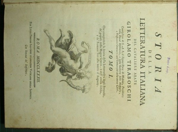 Storia della letteratura italiana