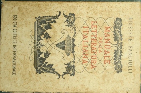 Manuale della letteratura italiana