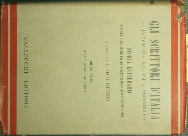 Gli scrittori d'Italia da Jacopo da Lentini a Pirandello - …