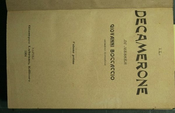 Il Decamerone