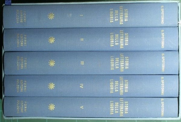 Storia letteraria della Liguria