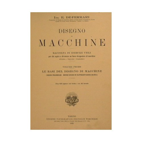 Disegno di macchine.