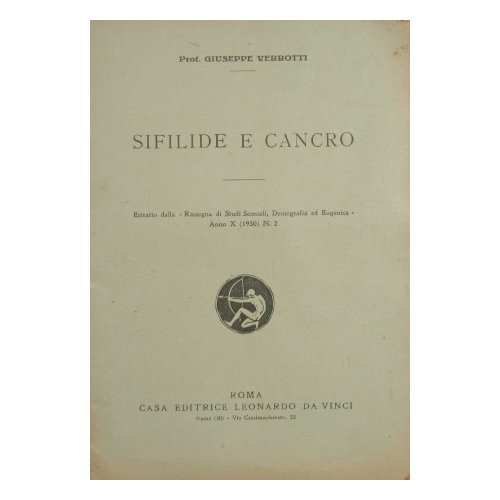 Sifilide e cancro