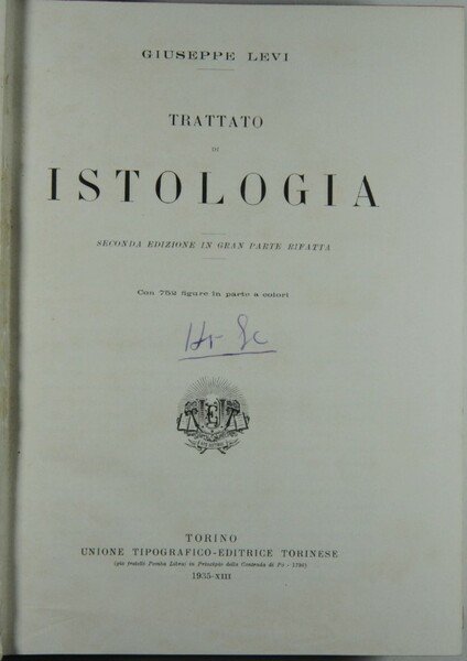 Trattato di istologia