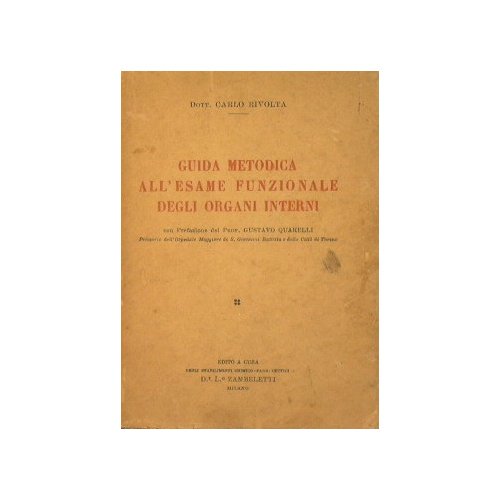 Guida metodica all'esame funzionale degli organi interni
