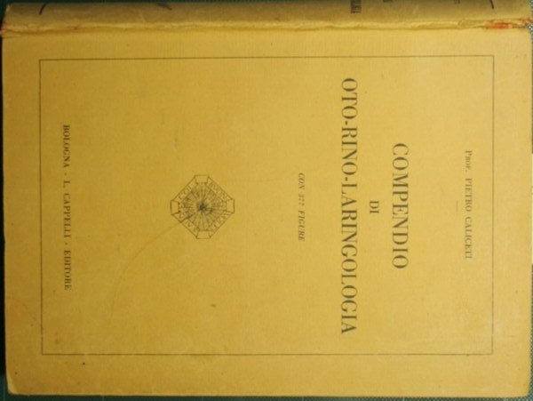 Compendio di oto-rino-laringologia