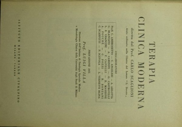 Terapia clinica moderna