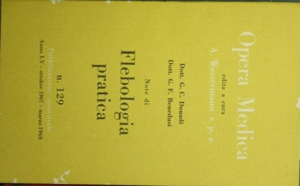 Note di Flebologia pratica
